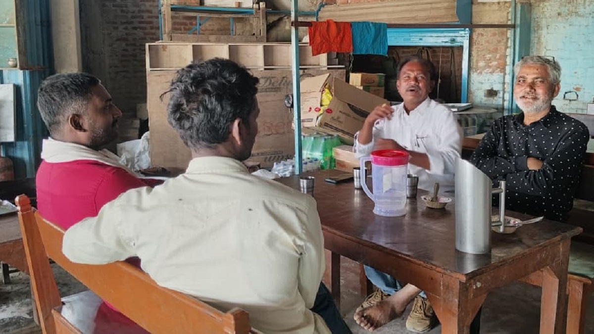 bihar elections up villages show increased interest in bihar politics