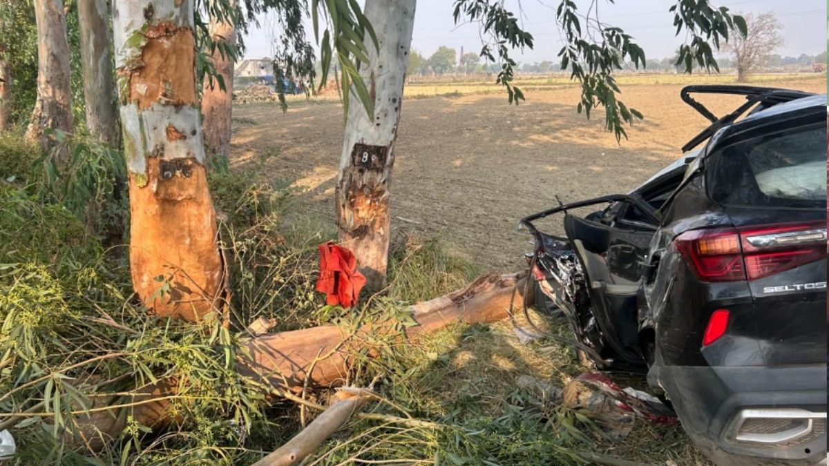 innocent angel also died four dead in the accident so far were returning from funeral of a family member