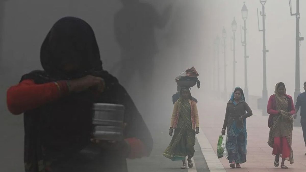 ghaziabad air pollution smog reduces visibility pollution crisis persists