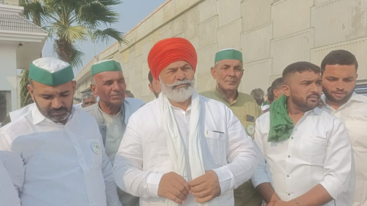 rakesh tikait alleges rigging in bihar elections demands sugarcane price hike