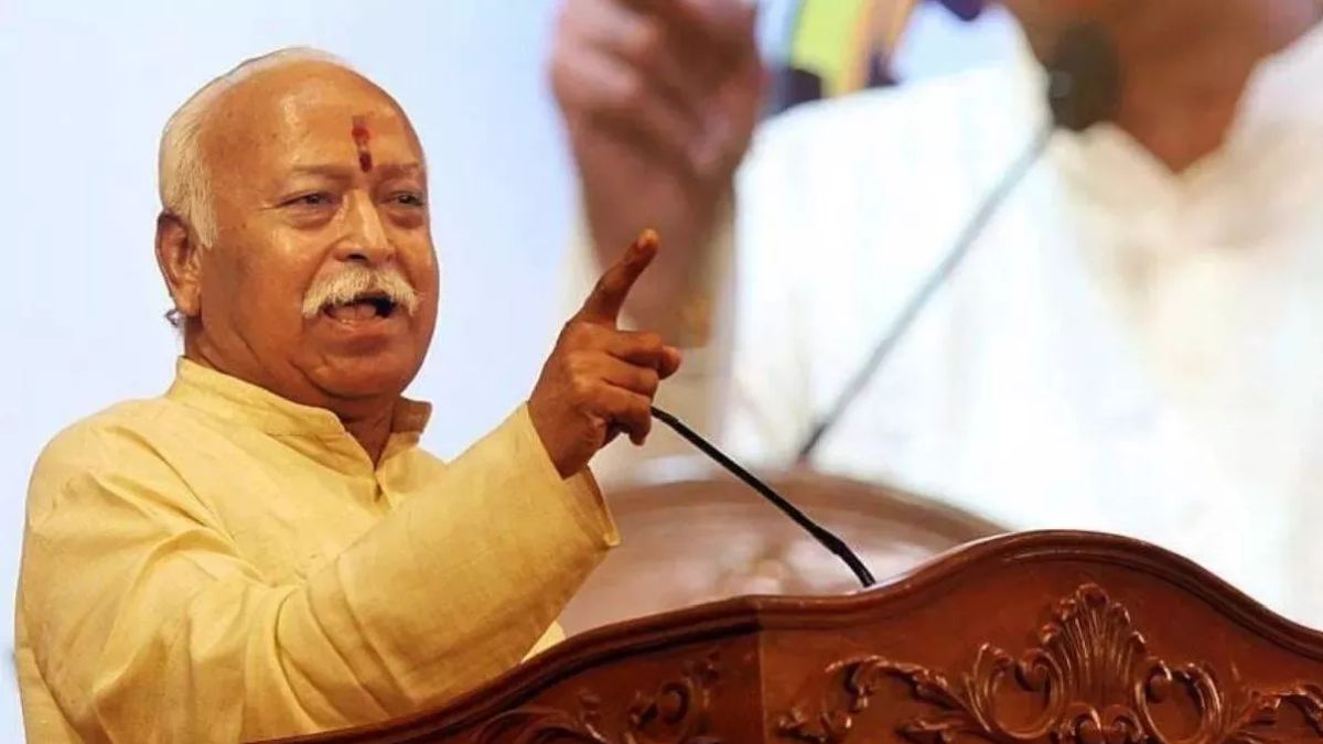 mohan bhagwat even hindu dharma is not registered says rss is a valid organization