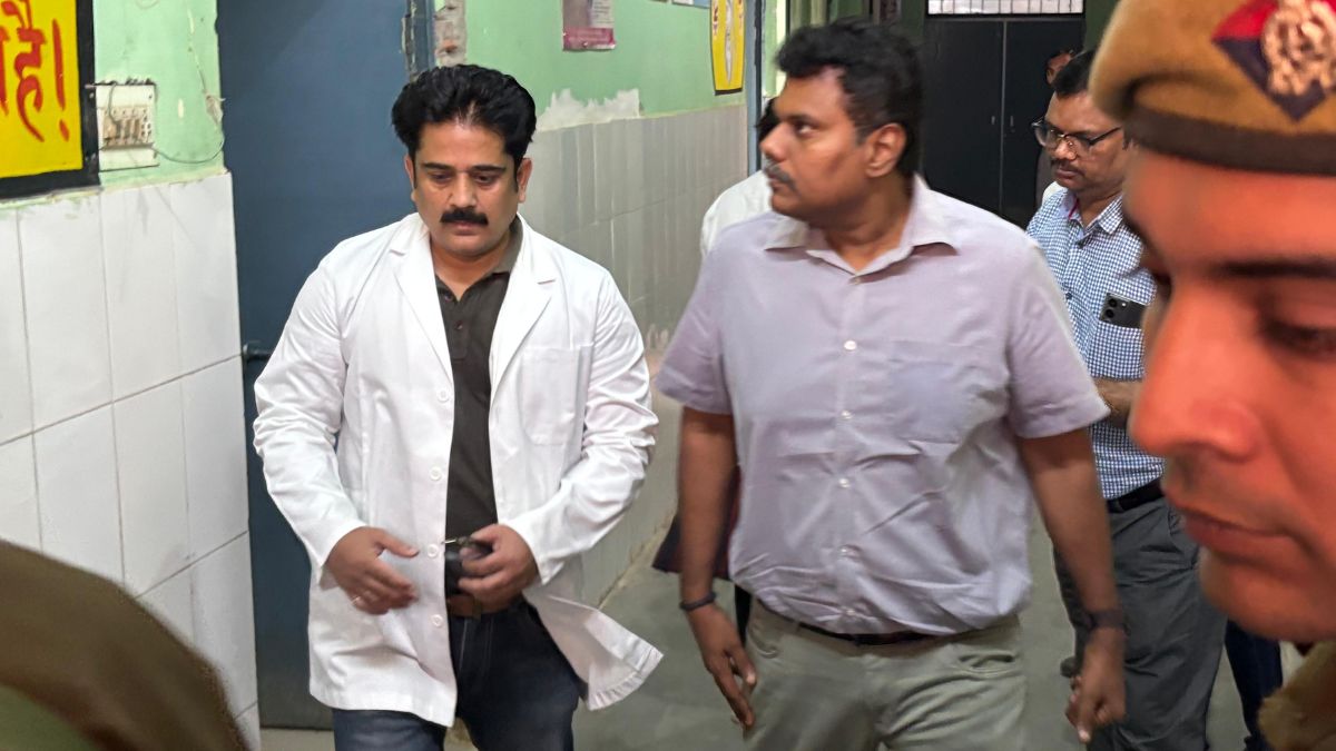 dm raja ganapathi r reprimanded maholi chc after finding filth there