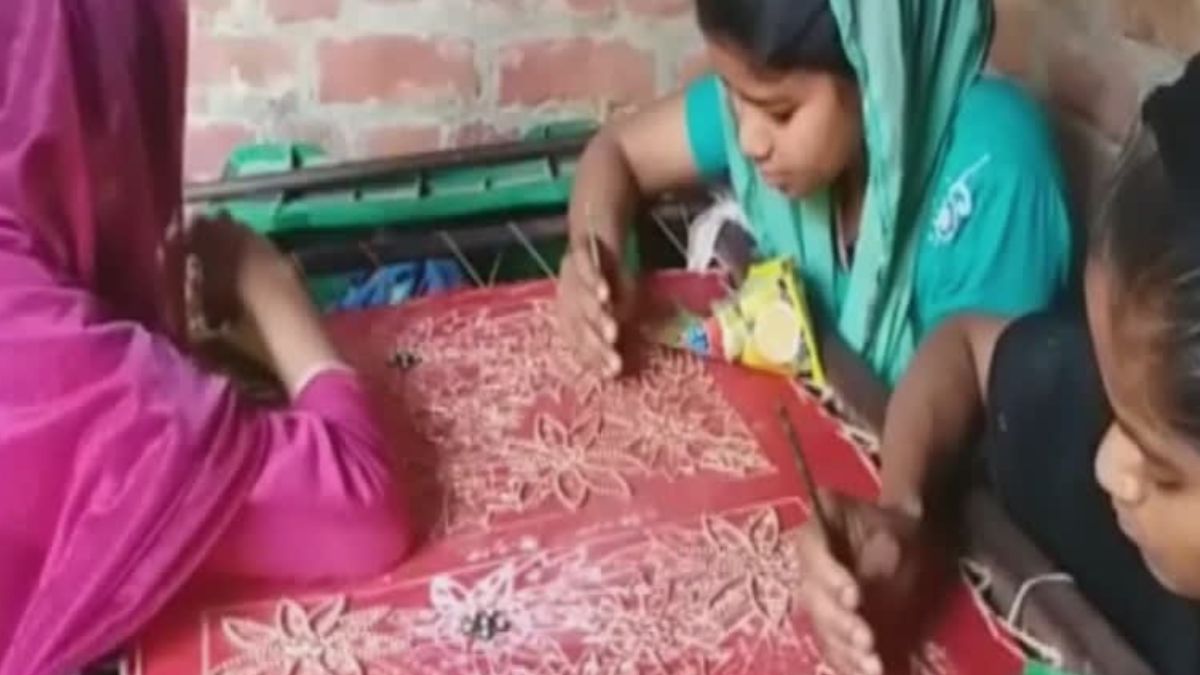 kasganj zari zardozi artisans await government support