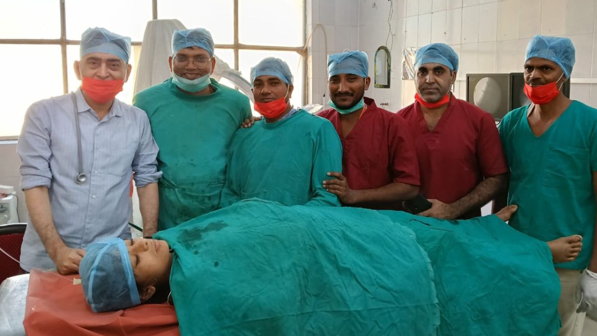 successful spine surgery at balrampur memorial hospital