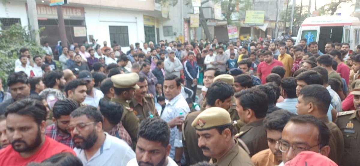 tragic accident jcb hook breaks electric pole kills businessman