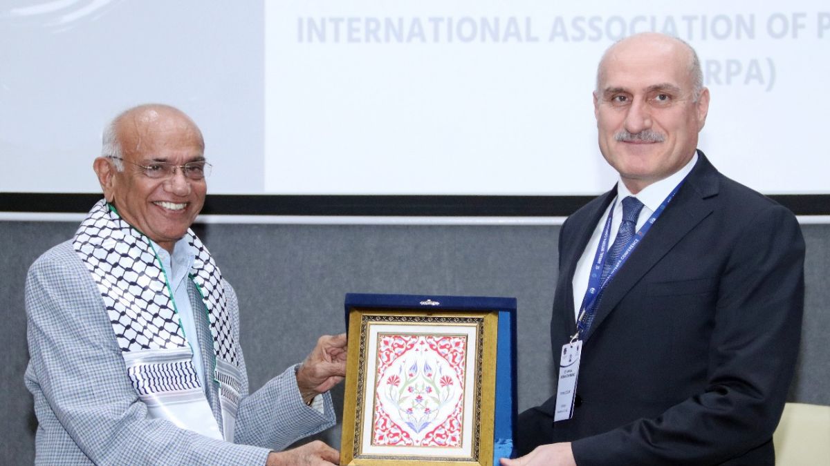 padma shri awardee dr jm vyas re elected as vice president of international association of police academies interpa