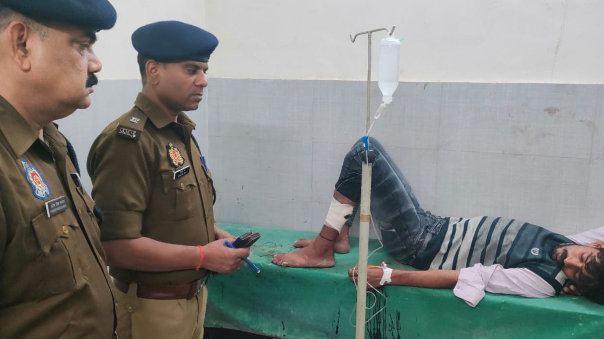 one accused of ramkamal murder case arrest in encounter in ambedkarnagar