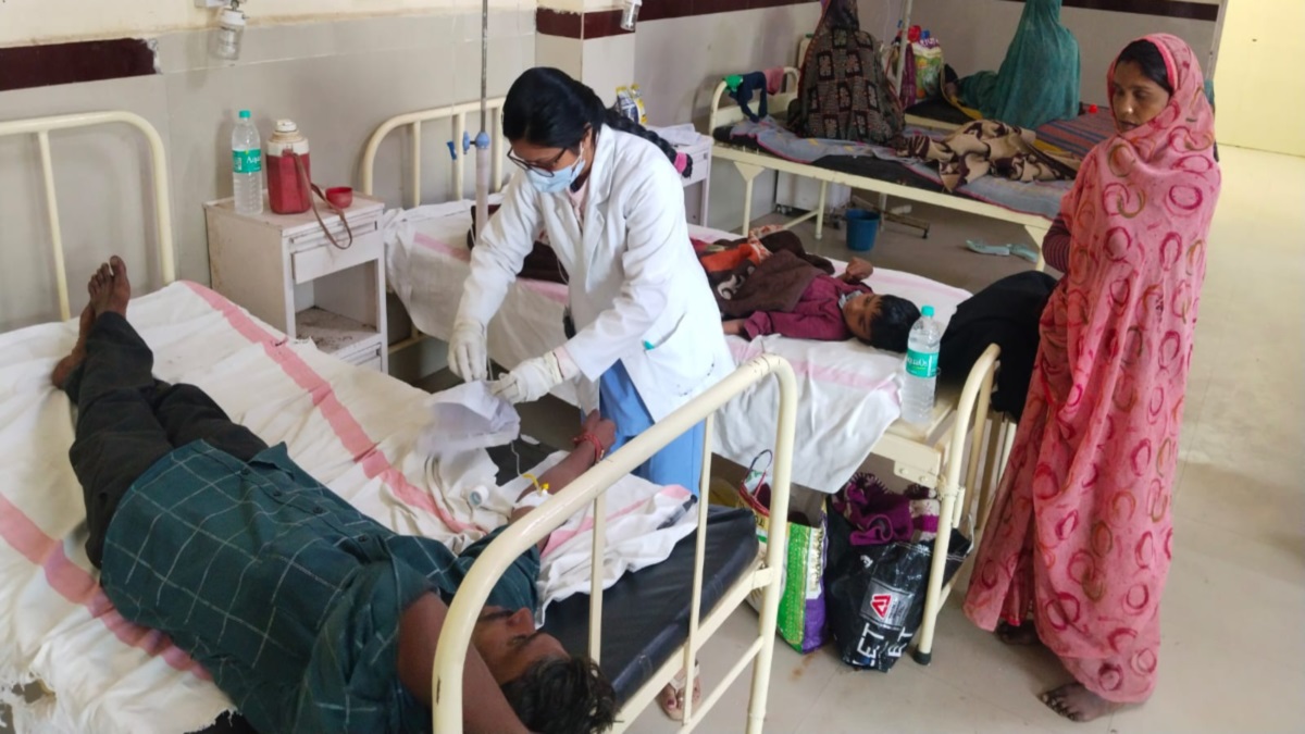 outbreak of vomiting and diarrhea in sagar child and pregnant woman die