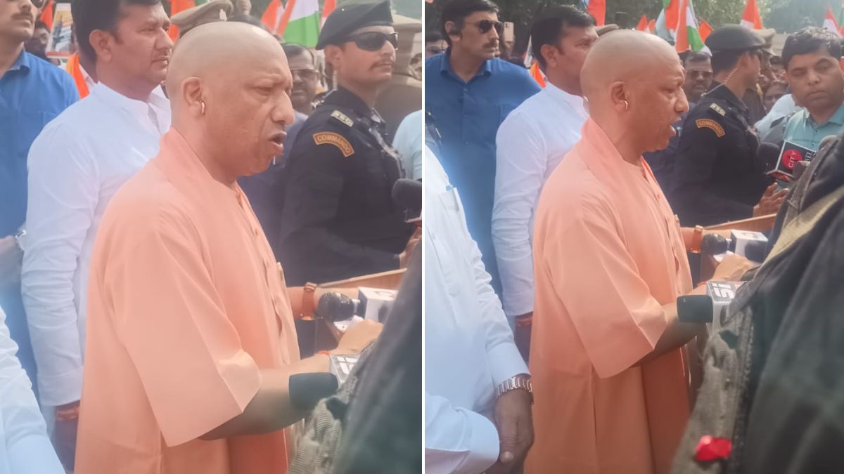 cm yogi adityanath in gorakhpur says any religion is can not be greater than the nation