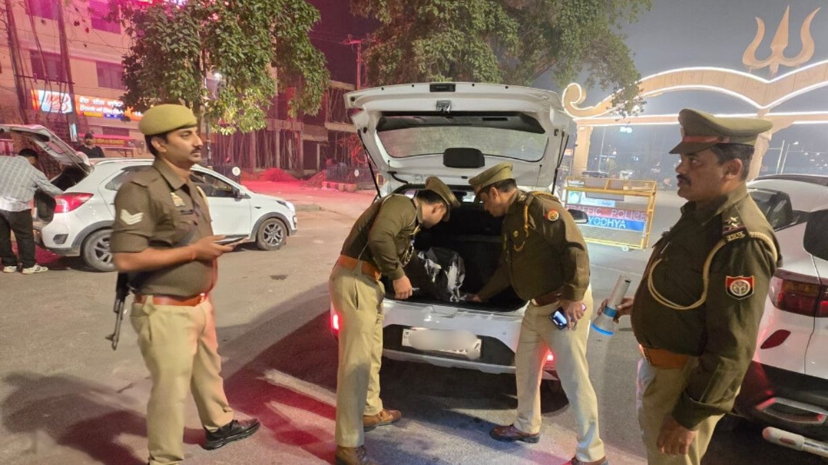 ayodhya high alert after delhi blast security increased at ram janmabhoomi