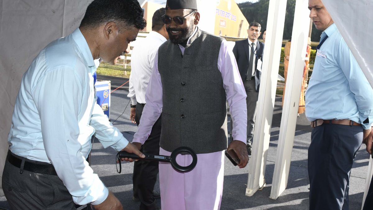 police deployed at every nook and corner monitoring with the third eye