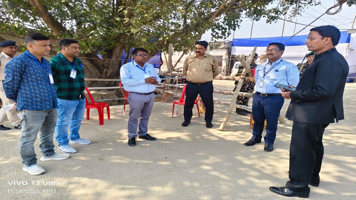 bihar vidhan sabha chunav 2025 1600 officials and 256 zonal magistrates were deployed for the counting work in darbhanga
