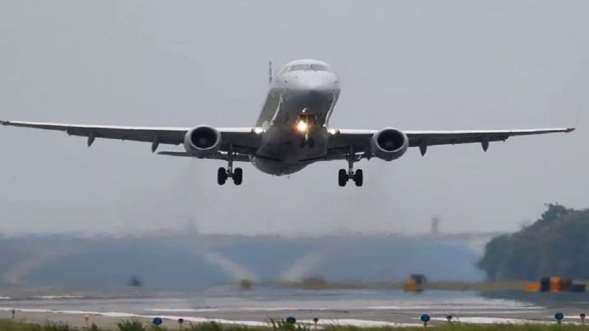 private jet engine smoke causes alert at kolkata airport