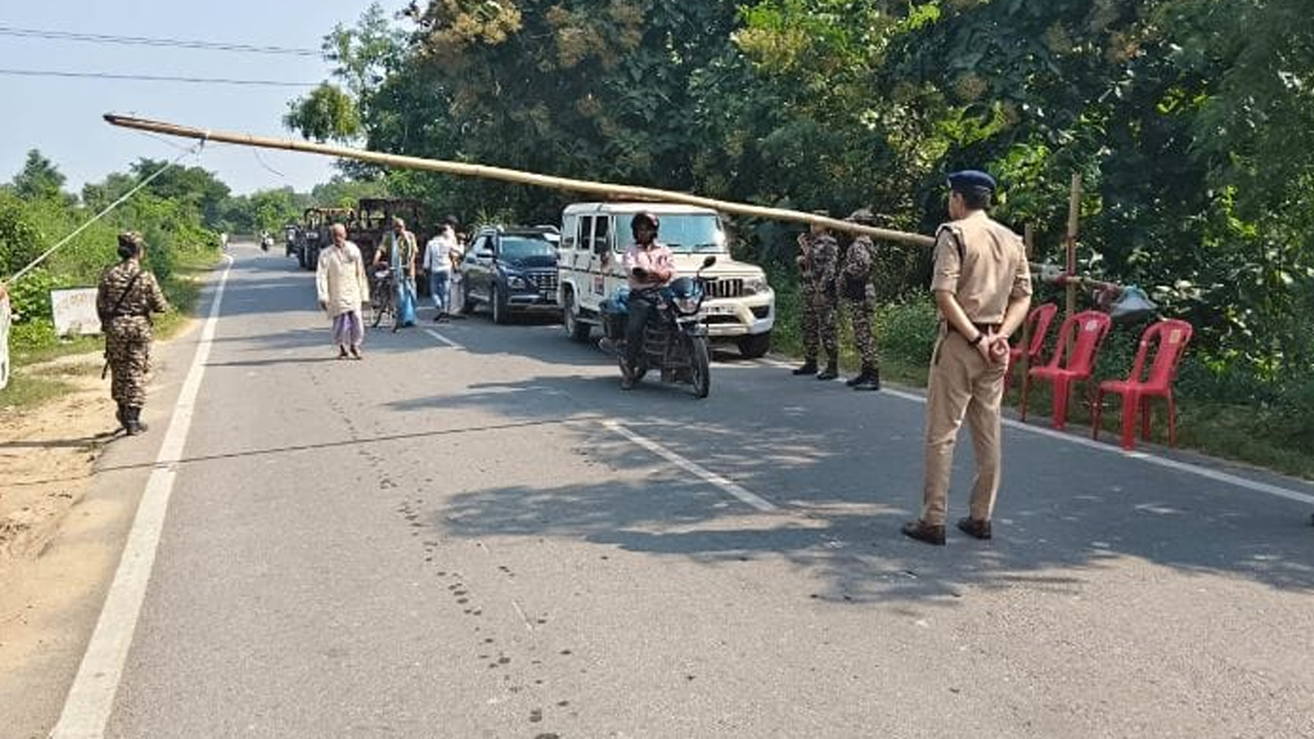 nawada traffic restrictions on november 11 for bihar elections 2025 evm deposit