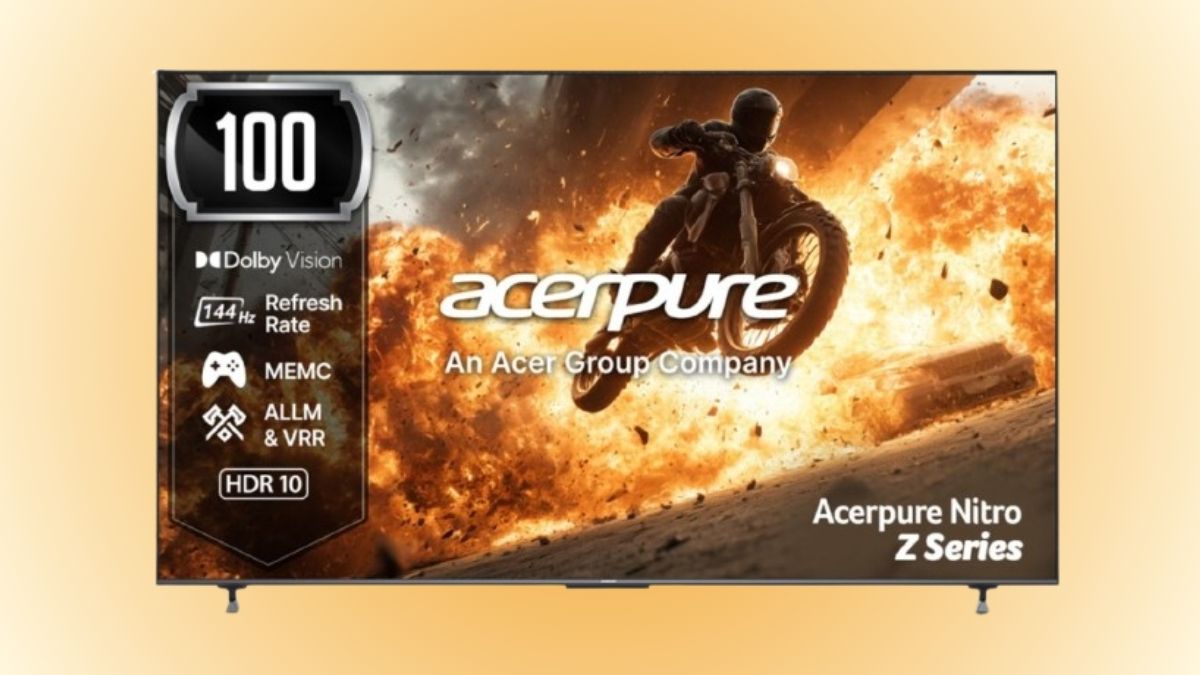 acerpure nitro z series 100 inch qled tv launched in india check price and specs
