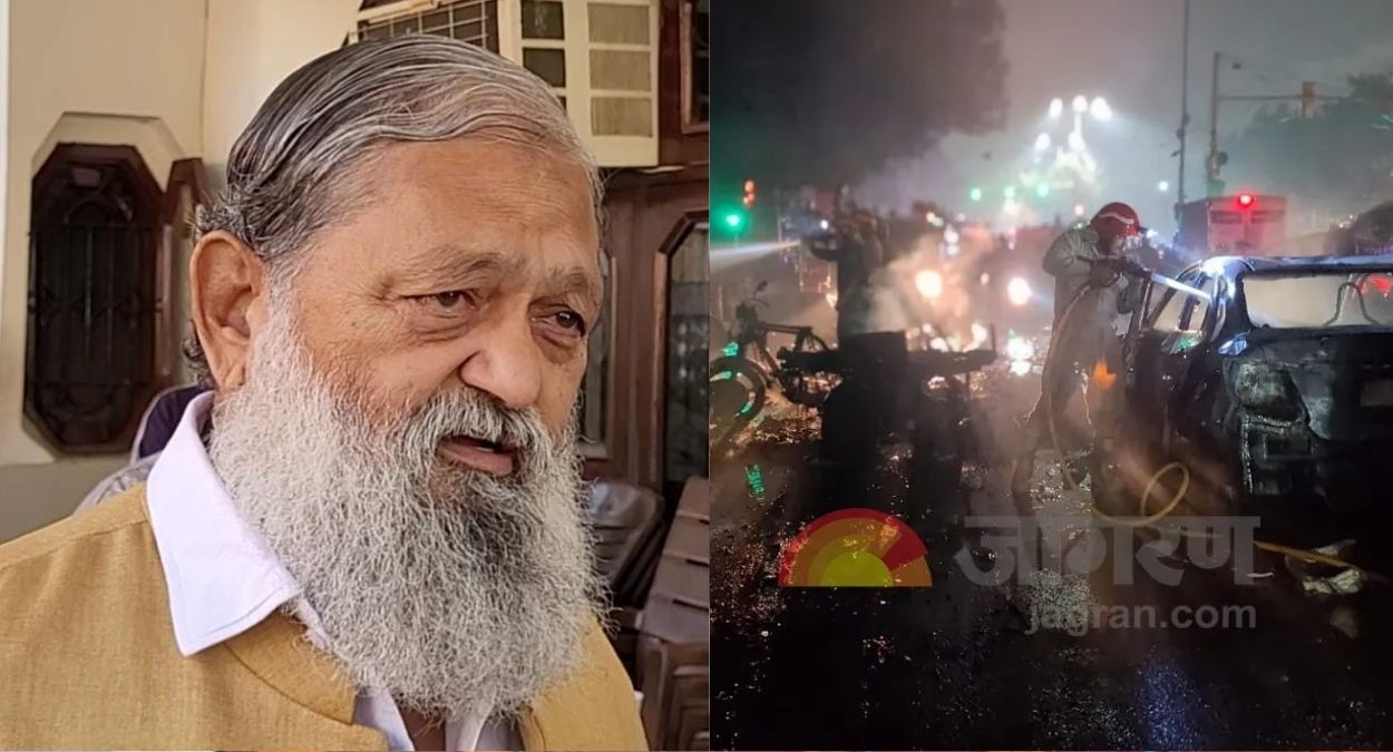 anil vij on delhi blast agencies investigating nda forming government in bihar