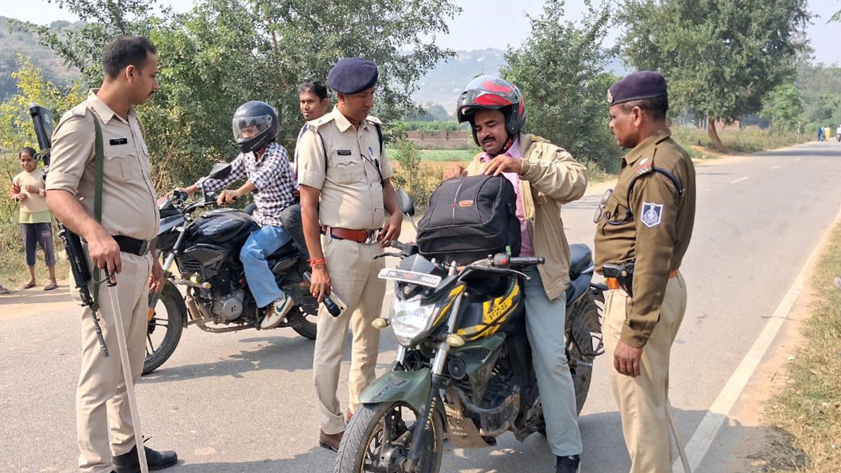 bihar elections 590 arrested liquor cash seized during polling