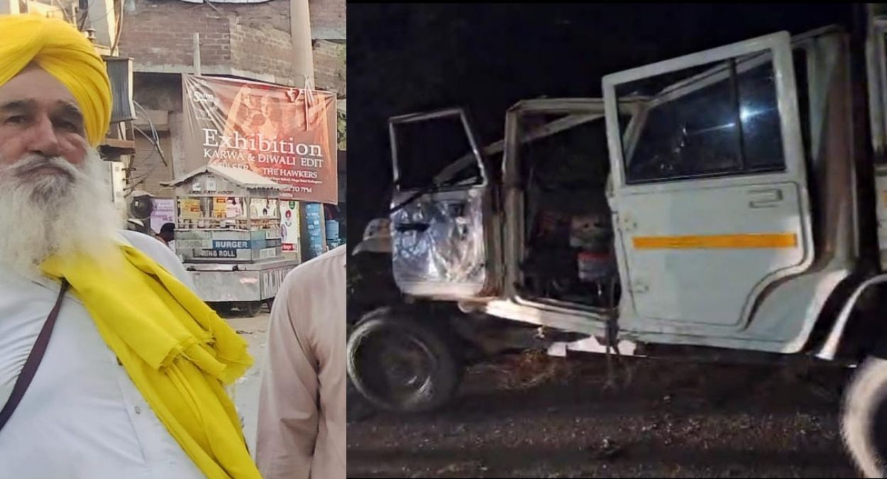 farmer leader dies in road accident after seed distribution