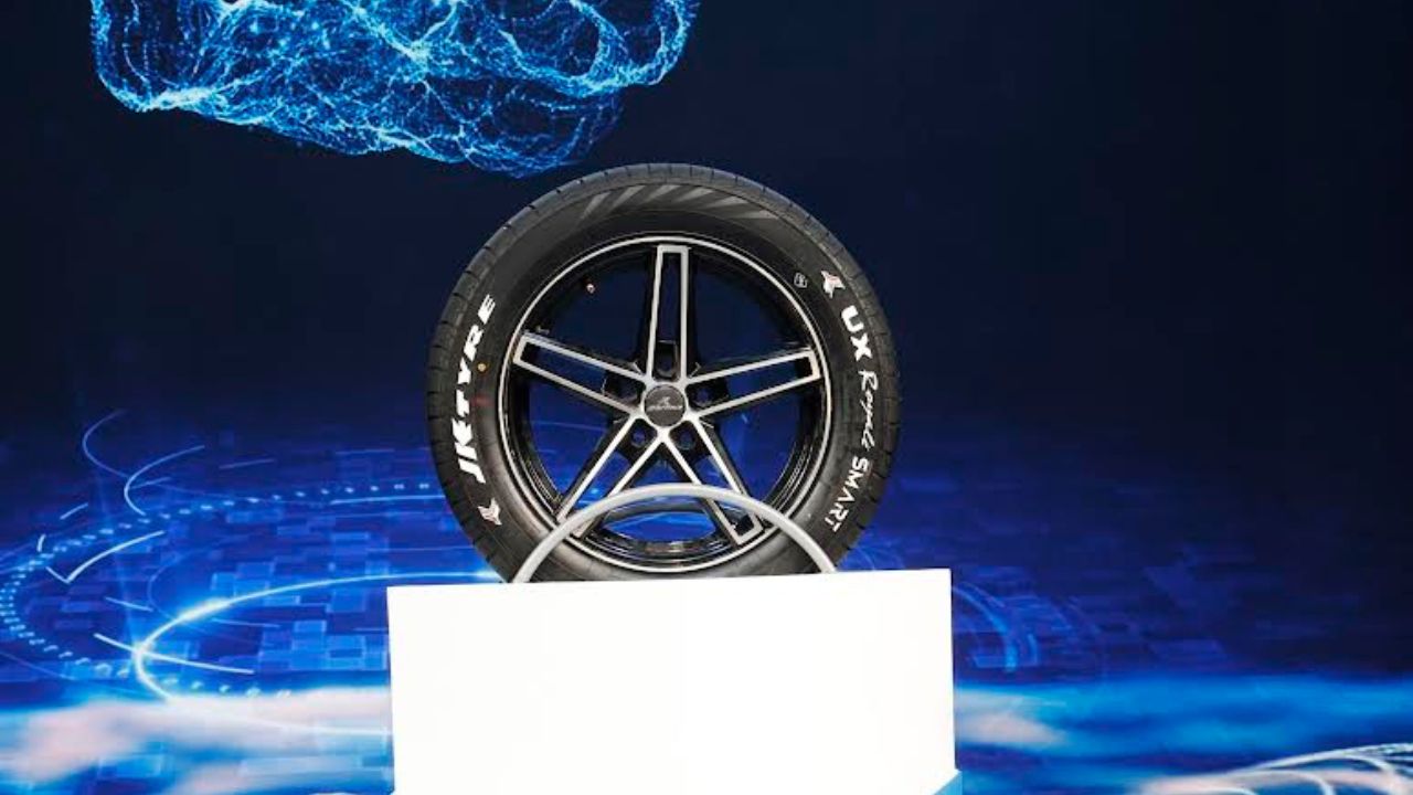 jk launches smart tyres with sensors get instant alerts on puncture pressure and risk