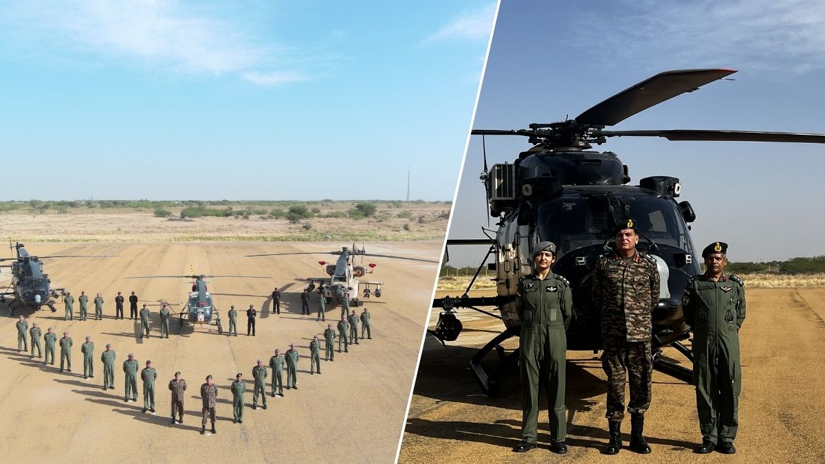 exercise marujwala indian army conducts drills in jaisalmer