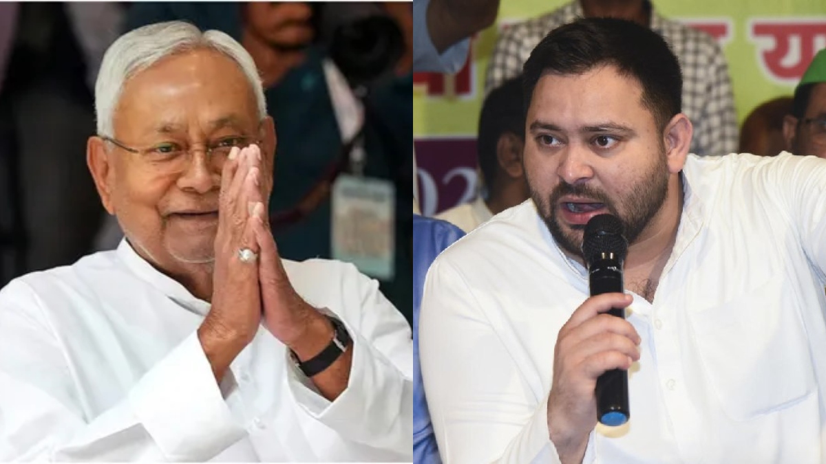 bihar elections 2025 nitish kumar visits jdu office amid record voting