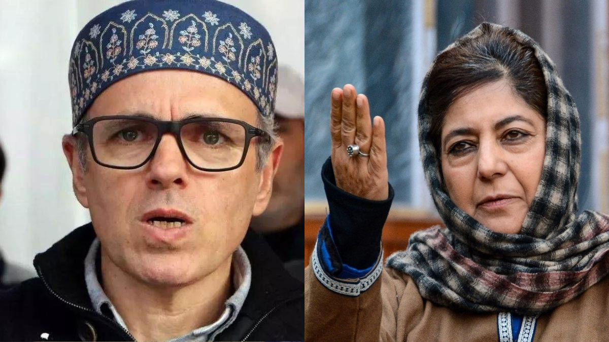 mehbooba mufti attacks omar abdullah blaming pdpbjp for failures