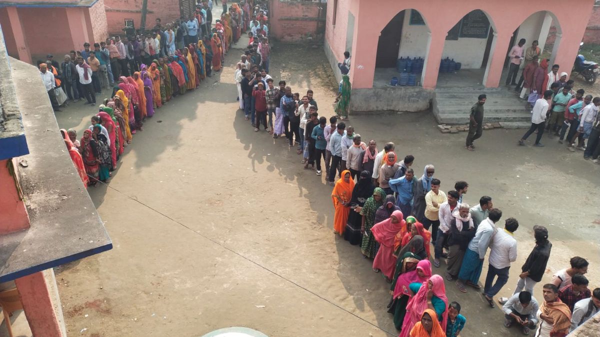 bihar vidhan sabha chunav 2025 phase 2 voting live update on november 6 in 122 seats check party wise key candidates list lb