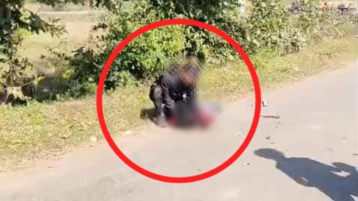 balaghat crime man murders woman in broad daylight video recorded