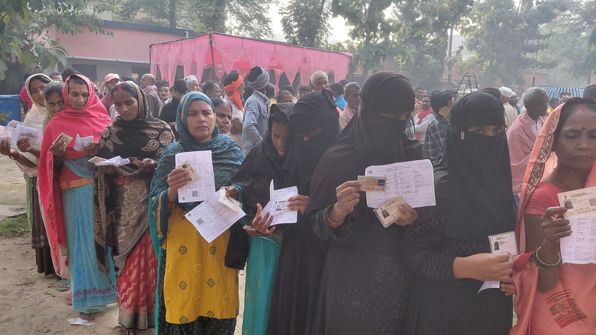 valmiki nagar vidhan sabha chunav 2025 voting check bihar election voting latest news jdu vs congress candidates list