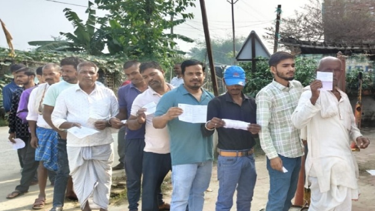 chanpatia vidhan sabha chunav 2025 voting check bihar election voting latest news bjp vs congress candidates list