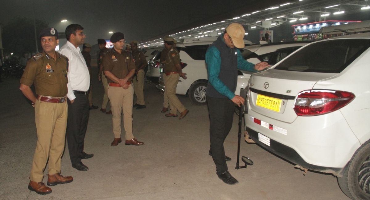 gorakhpur police alert after delhi blast security increased