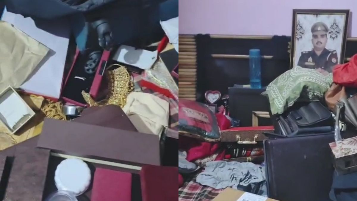 35 lakh jewelry theft from police station head residence