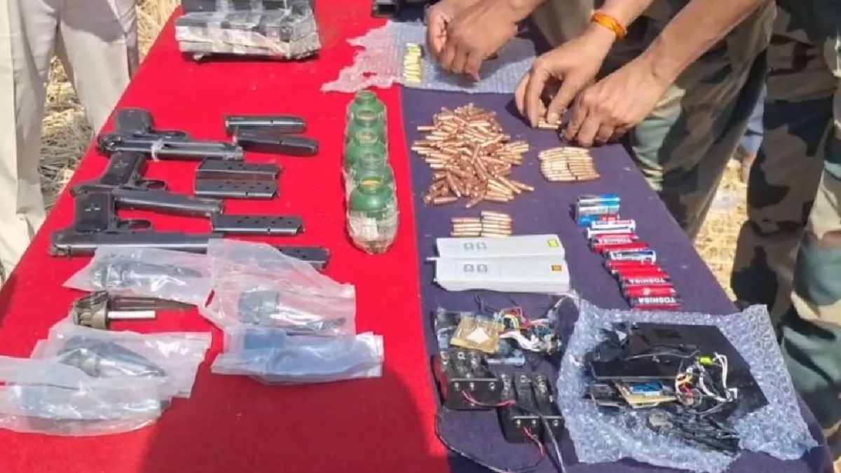 rdx ieds ak 47 and hand grenades isi plots to disrupt punjab deadly explosives sent after operation sindoor