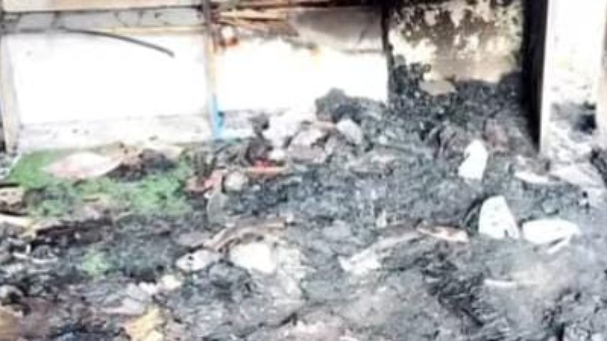 jamshedpur cloth warehouse fire 25 million loss 5 suspects