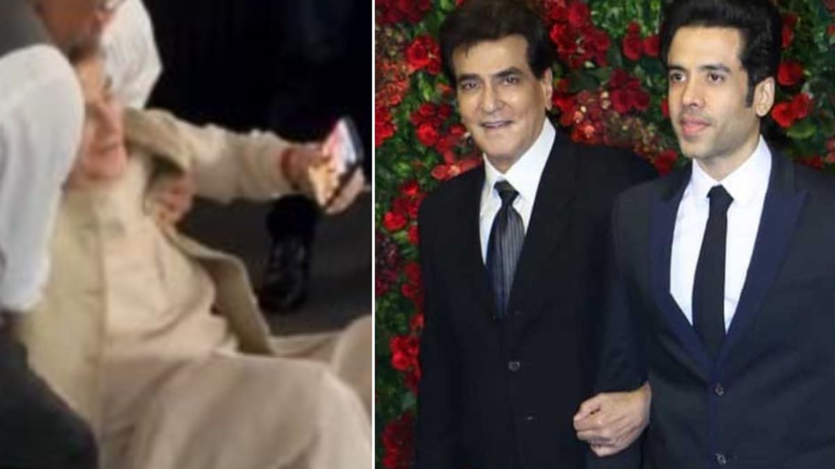 jeetendra son tusshar kapoor give health update on 83 years old actor after he fallen at zarine khan prayer meet