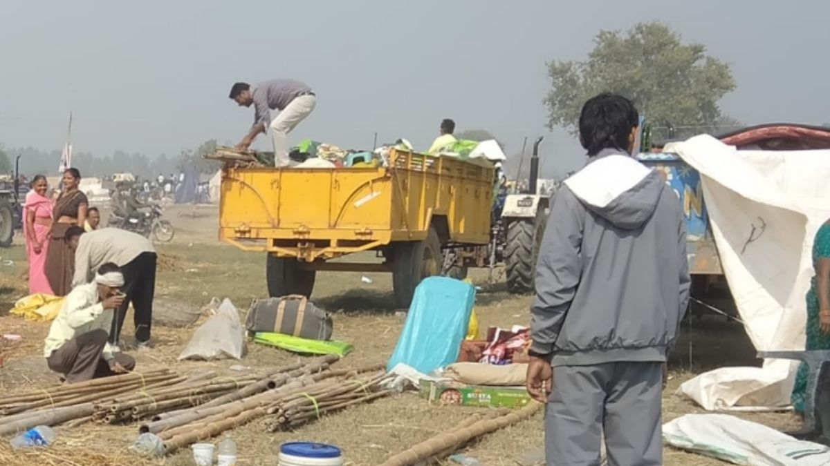 kakora mela ends tomorrow tents and swings have been demolished