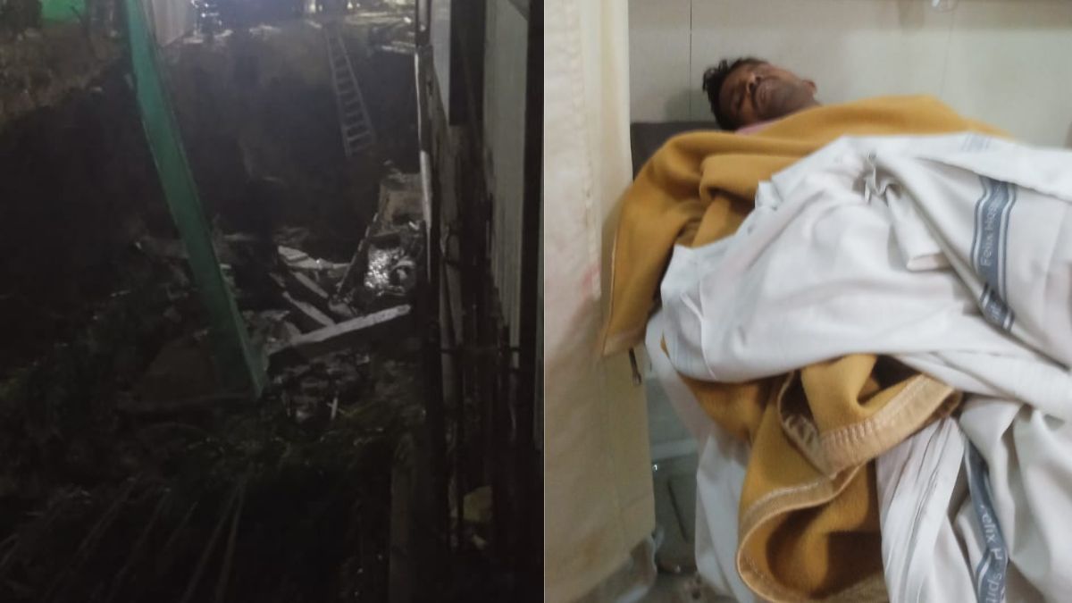 felix hospital wall collapse 7 workers trapped in greater noida