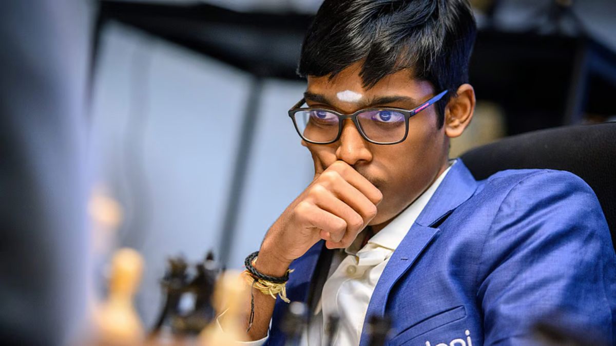 fide world cup 2025 r praggnanandhaa force for draw arjun erigaisi karthik venkataraman and p harikrishna match result