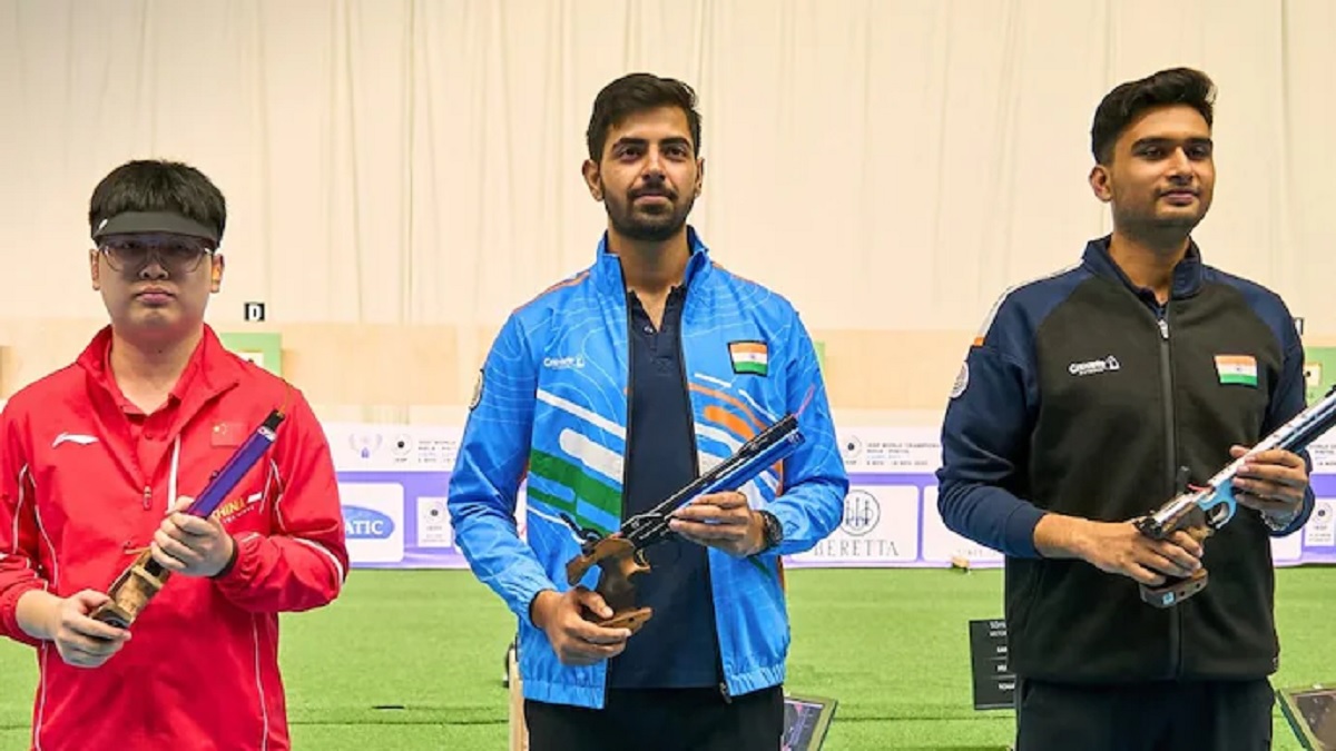 samrat rana becomes first world champion in 10m air pistol