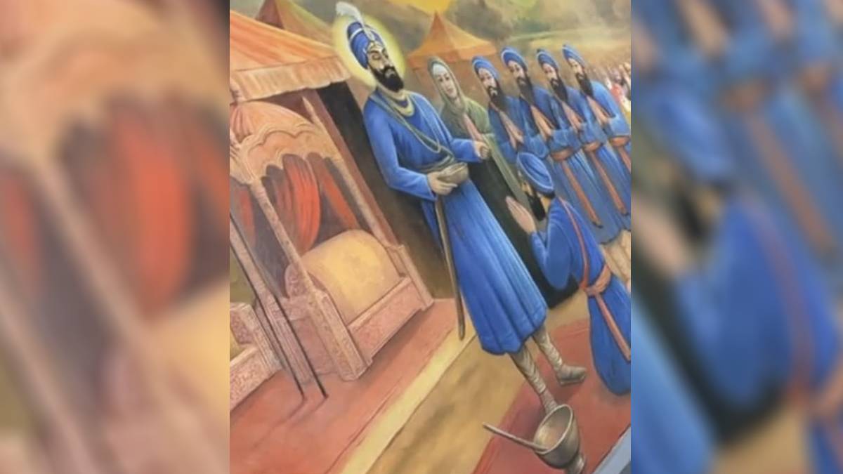showing guru sahib shoes amrit jhanaa image violates sikh principles advocate dhami objects