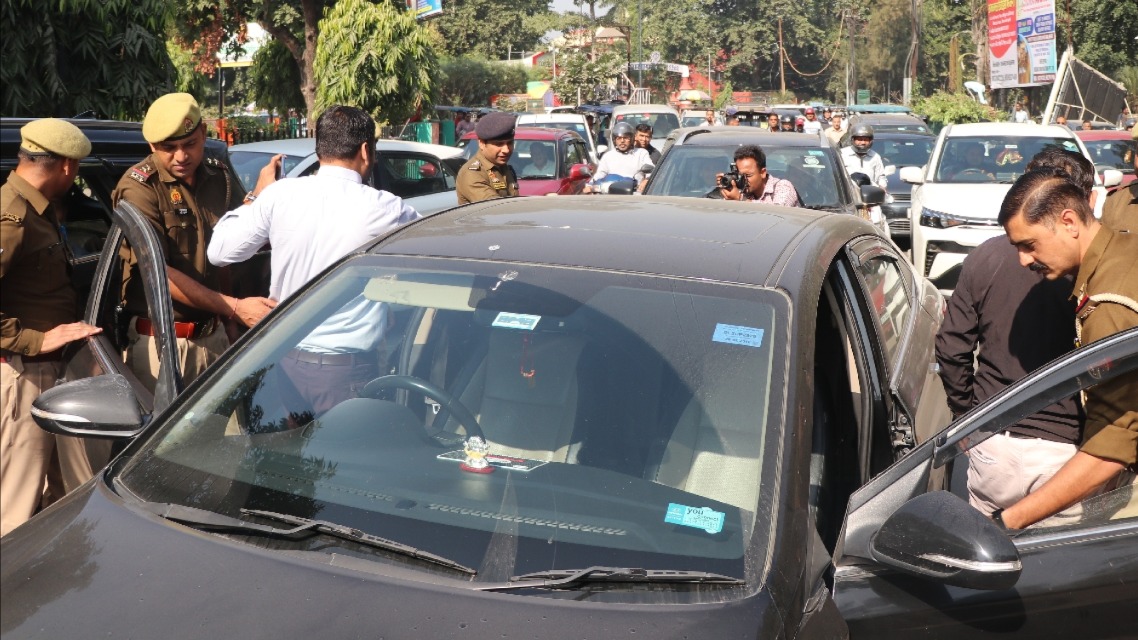 meerut security tightened after delhi blast border sealed vigil on rapid stations