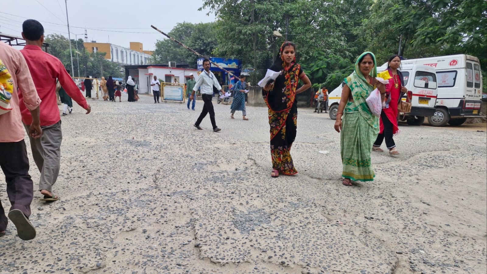 nmch patna hospital road repair plan proposed to bmsicl