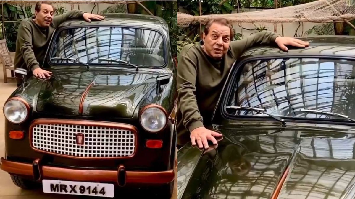 dharmendras first car fiat 1100 restored to perfection a nostalgic journey