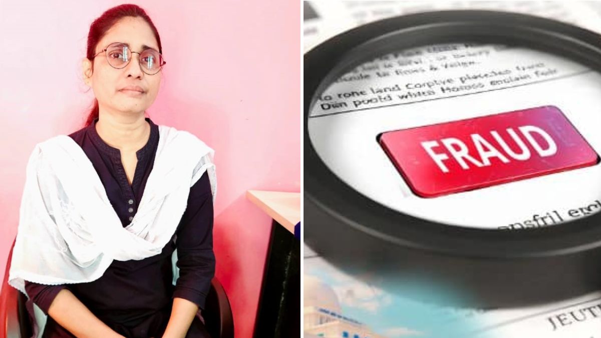 up crime news stf arrested lady fraudster priyanka singh from lucknow was absconding from five years