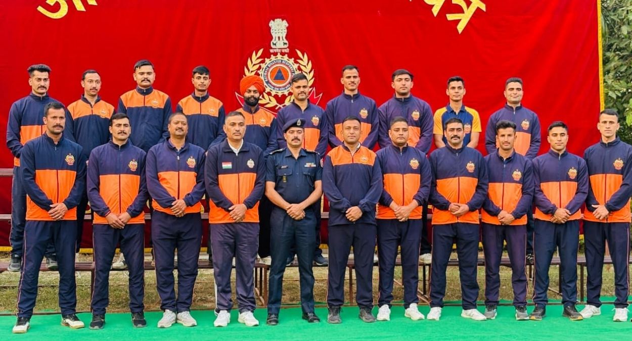 himachal sdrf secures second position in national cbrn competition