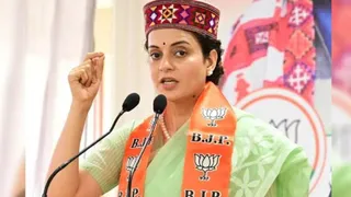 हिमाचल प्रदेश के मंडी से भाजपा सांसद व अभिनेत्री कंगना रनौत।