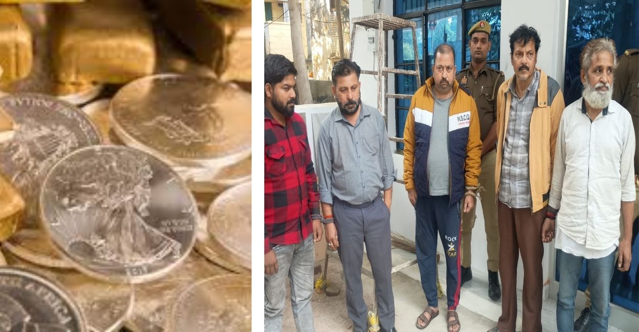 interstate gang cheats kanpur ppn market jewellers 20 kg fake silver exchanged for real gold