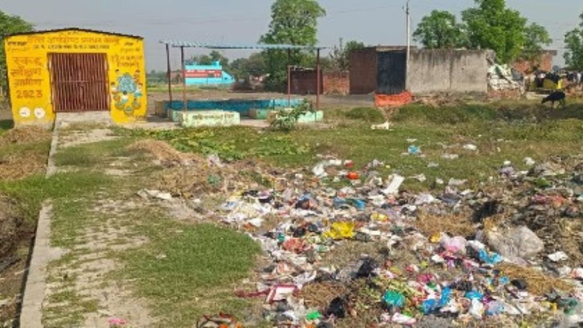 negligence in waste management government efforts fail heaps of garbage on village roads