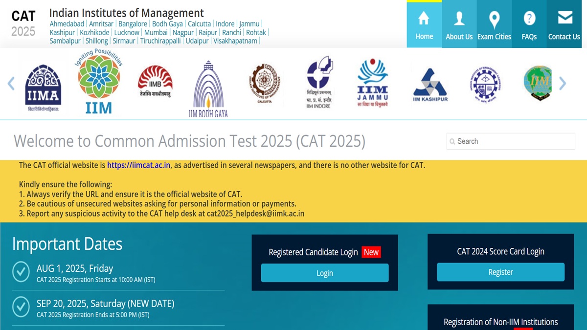 cat admit card 2025 cat exam admit card released today and candidate can download the result with these steps