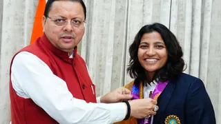 मुख्यमंत्री ने स्नेह राणा को दी बधाई और उज्ज्वल भविष्य के लिए शुभकामनाएं। सूवि